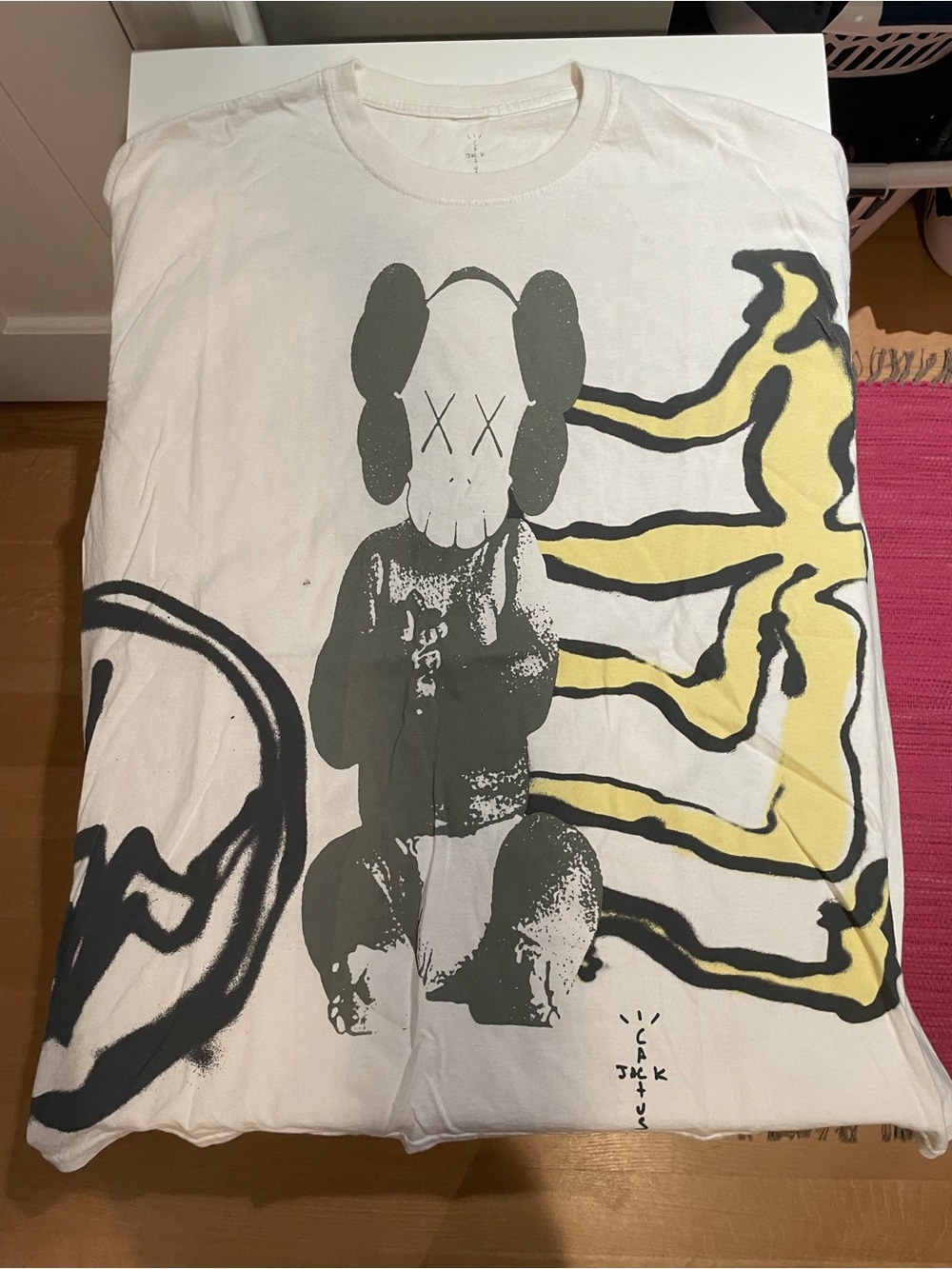 Travis Scott Cactus Jack Kaws Fragment T Shirt